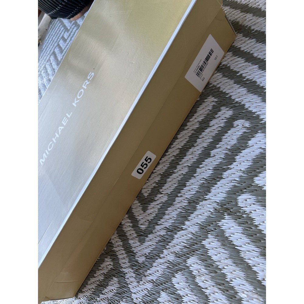 $345 NEW IN BOX MICHAEL KORS Ella Block Heel Boot 7M - Picture 3 of 16
